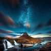 Mountain Night Sky Paint By Numbers
