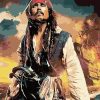 Jack Sparrow Pirate Adventure Paint By Numbers