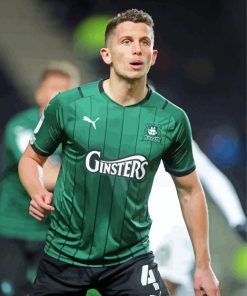 Plymouth Argyle Football Paint By Numbers