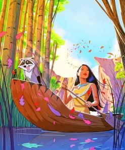 Pocahontas Disney Adventure Paint By Numbers