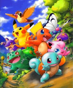 Pokemon Paint By Numbers Fun