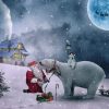 Polar Bears Christmas Paint By Numbers