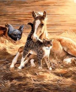 Pony Adventure Horses Paint By Numbers