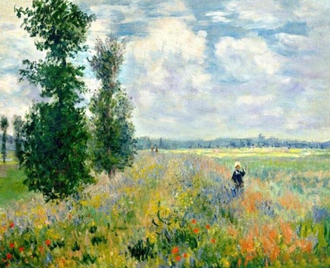 Claude Monet Poppy Field Paint By Numbers