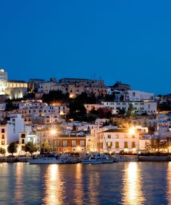 Ibiza Night Cityscape Paint By Numbers