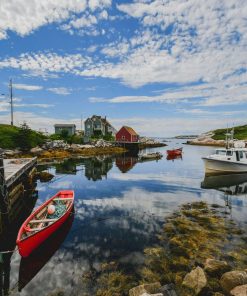 Port Island Lakeside Paint By Numbers