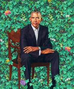 Obama Inspired Political Paint By Numbers