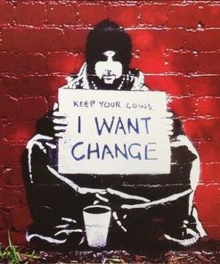 Homeless Man Human Expression Paint By Numbers