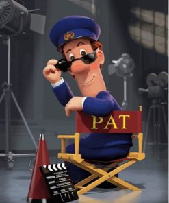 Postman Pat Cartoon Adventure Paint By Numbers