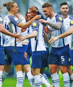 Preston North End FC Football Paint By Numbers