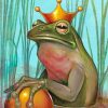 Prince Frog Animal Paint By Numbers