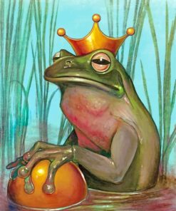 Prince Frog Animal Paint By Numbers