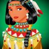 Disney Princess Pocahontas Paint By Numbers