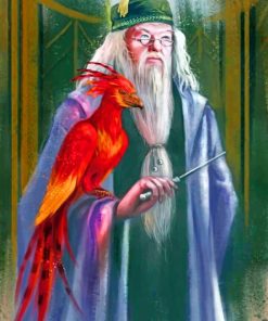 Hogwarts Wizard Albus Dumbledore Paint By Numbers