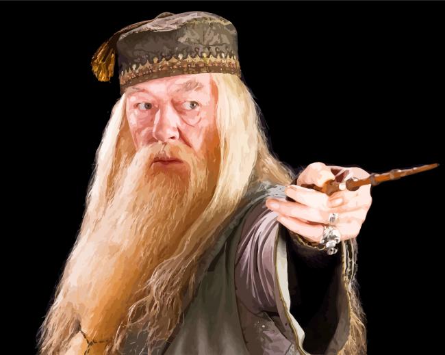 Finalized paint by numbers artwork