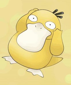 Psyduck Pokemon Paint By Numbers