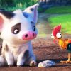 Pua and Hei Hei Disney Paint By Numbers