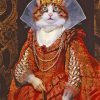 Queen Cat Painting Experience Paint By Numbers