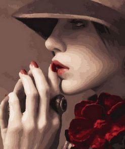 Serene Woman Paint By Numbers