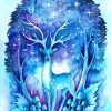 Majestic Winter Deer Paint By Numbers