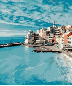 Sicily Modern Cityscape Paint By Numbers