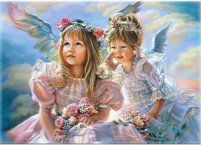 Heavenly Angel Wings Paint By Numbers