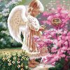 Angelic Garden Paint By Numbers
