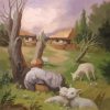 Sheep Shepherd Scenery Paint By Numbers