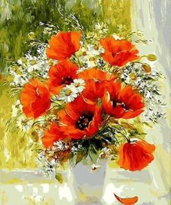 Floral Picture Paint By Numbers