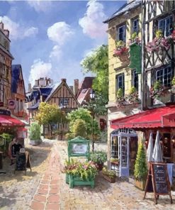 Exploring Athens Cuisine Paint By Numbers