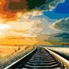 Railway Scenery Paint By Numbers