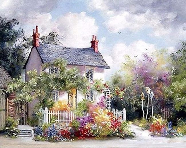 Rural Landscape Nature Paint By Numbers