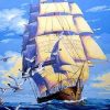 Sailing Boat Adventure Paint By Numbers