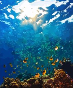 Sea World Ocean Paint By Numbers