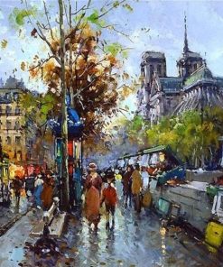 Urban Landscape City Paint By Numbers