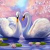 Swan Landscape Paint By Numbers