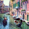 Venice Canal Scene Paint By Numbers