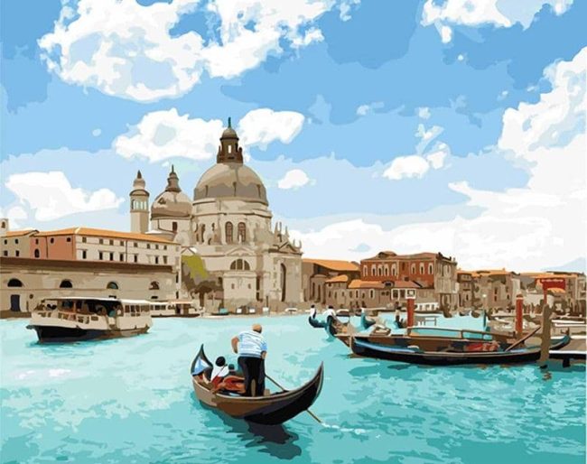 Venice City Of Water Paint By Numbers