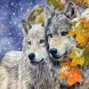Wolves Couples Painting Paint By Numbers