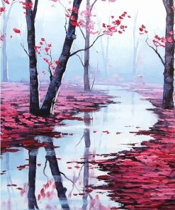 Rainy Forest Day Paint By Numbers