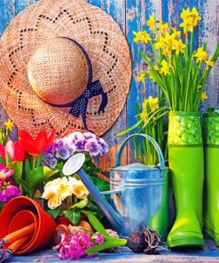 Garden Flowers Paint By Numbers