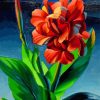 Vladimir Tretchikoff Red Canna Paint By Numbers