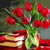Red Tulips Paint By Numbers