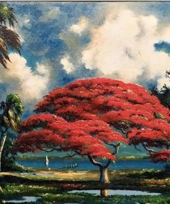 Redwoods Nature Landscape Paint By Numbers