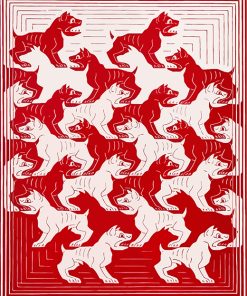 MC Escher Art Paint By Numbers