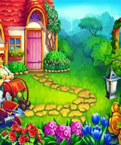 Garden Relaxation Paint By Numbers