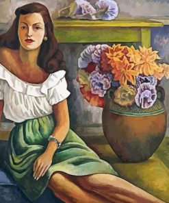 Diego Rivera Woman Paint By Numbers