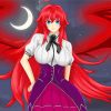Anime Rias Gremory Paint By Numbers