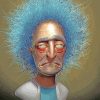Rick Sanchez Anime Masterpiece Paint By Numbers