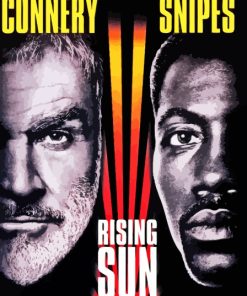Rising Sun Movie Poster Paint By Numbers
